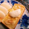 美貴姉's cooksnap of when they made ☆カフェ風☆アイスのせアーモンドトースト.