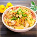 ももちゃんのれしぴ's cooksnap of when they made サクサクお揚げde貝柱と大根のサラダ.