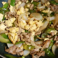 ちーゆづアーちゃん☆'s cooksnap of when they made お弁当のおかず★鶏肉と絹サヤの中華炒め.