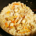 ぽちゃすけ's cooksnap of when they made きのことベビーホタテの炊き込み御飯.