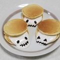 mami99's cooksnap of when they made ホイップマリーム®でハロウィンパンケーキ.