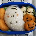 mami99's cooksnap of when they made キャラ弁♡ハロウィンおばけちゃん.