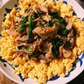 Marika♡'s cooksnap of when they made 美味しい～♪ほうれん草と豚肉と卵の炒め物.
