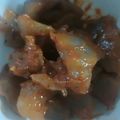 mmiwa's cooksnap of when they made 家族絶賛！タンドリー風ピリ辛こんにゃく.
