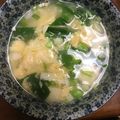 ちゃぎー's cooksnap of when they made ふわふわふわ～な豆腐と卵のほっこりスープ.