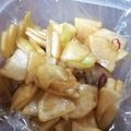 クック6I4EAR☆'s cooksnap of when they made カリカリ大根のピリ辛お漬け物.