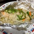紅ちゃま's cooksnap of when they made ♪鮭のホイル焼き♪ シンプルで美味しい.