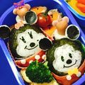奏☆結ママ's cooksnap of when they made キャラ弁☆ミッキー＆ミニーエッグ.