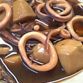rummy's cooksnap of when they made ●いかと里芋の煮物●.