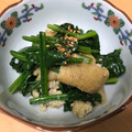 クックNY02NX☆'s cooksnap of when they made ほうれん草と油揚げの和風小鉢.