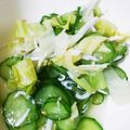 ちきちーこ's cooksnap of when they made キャベツときゅうりのヘルシー☆酢の物.