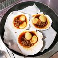 瑠紗ママ's cooksnap of when they made フライパンで♪殻付きホタテの洋風生姜焼き.