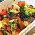 ☆はあ☆'s cooksnap of when they made 牛肉と温野菜のステーキサラダ.