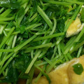 saopooon's cooksnap of when they made 豆苗の簡単おひたし.