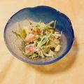 yesmama's cooksnap of when they made 新たまねぎとサーモンとアボカドのサラダ.