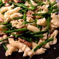 ame-ikuru's cooksnap of when they made 簡単シンプル♡きのことアスパラのパスタ.