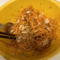 猫リン's cooksnap of when they made オレンジとくるみのキャロットラペ.