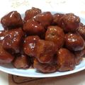 ☆じろごろ☆'s cooksnap of when they made すし酢で☆ジューシー肉だんご.