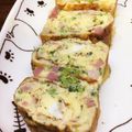 卵せんべい's cooksnap of when they made ✿ブロッコリーベーコンの洋風卵焼き✿.