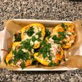 ushima's cooksnap of when they made イタリアン風パプリカのご飯詰め.