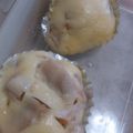 クック9P6O5D☆'s cooksnap of when they made 柿の蒸しパン.