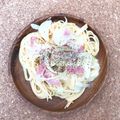oxMiYUxo's cooksnap of when they made 基本のカルボナーラ♡牛乳と全卵で.