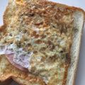 amileamila's cooksnap of when they made 簡単ハムエッグトースト.