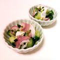 si2kaoris2's cooksnap of when they made タコときゅうりのねぎ塩サラダ.