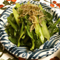 ☆Rokko☆'s cooksnap of when they made つるむらさきとしらすのポン酢和え.