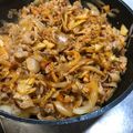 ミミちゃん大好きママ's cooksnap of when they made 超楽々 本格派豚キムチ 作ります。.