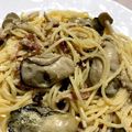 えっく's cooksnap of when they made 牡蠣としめじのスパゲティー.