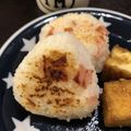 たら子さん's cooksnap of when they made ハムチーズと焼き醤油の焼きおにぎり.