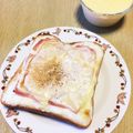 take♪aki♪'s cooksnap of when they made 簡単ホワイトソースでクロックムッシュ.