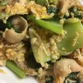 クックOIN3WM☆'s cooksnap of when they made チンゲン菜と豚肉の卵炒め.