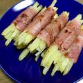 ３匹の大ぶたママ's cooksnap of when they made 生ハムＤＥポテト巻き★.