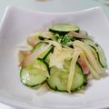 アヒる子's cooksnap of when they made きゅうりと生姜の塩もみ.