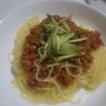 クックPW6UI1☆'s cooksnap of when they made めっちゃ簡単！ジャージャー麺.