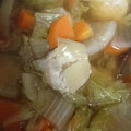 さっちゃん３２'s cooksnap of when they made 昆布のお出汁と鶏のつみれのあったかお鍋♡.