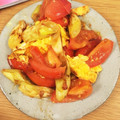 いっこJJ's cooksnap of when they made お弁当に最適 冷凍トマトの卵炒め 簡単.