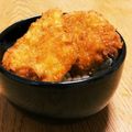 ぽめchan's cooksnap of when they made 甘辛～いカツ丼。.