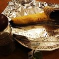 ぢょるっとぴ's cooksnap of when they made ＊ホクホクッ真っ黒焼きバナナ＊.