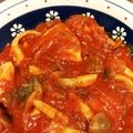ささみ♪☆＊'s cooksnap of when they made 市販パスタソースでとり肉のトマト煮.