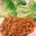 ちゃんめぐ1015's cooksnap of when they made モリモリ食べよう！肉味噌のレタス包み.