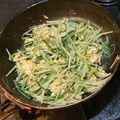 ＴＥＴＵーＭＥＴＡＬ's cooksnap of when they made シャキシャキ水菜の極ウマ玉子炒め.