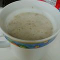タルタルチキン南蛮's cooksnap of when they made 暖まる～♡ホットばななみるく.