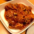 kayokura's cooksnap of when they made ブツ切り鶏の まろやかトマト煮込み.
