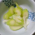 圧力鍋ごはん's cooksnap of when they made 液体塩こうじで作るセロリの浅漬け♪.