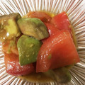 おいぴーまろみ's cooksnap of when they made 簡単！アボカドとトマトのサラダ.