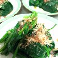 ううたん☆'s cooksnap of when they made 常備菜に◎シャキシャキほうれん草のお浸し.