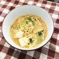 kabochapan's cooksnap of when they made 厚揚げとキャベツの楽なべ.